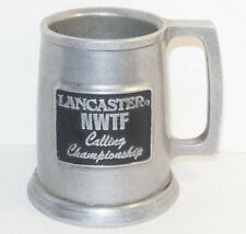 NWTF PEWTER STEIN/MUG LANCASTER NWTF CALLING CHAMPIONSHIP TURKEY CALLS CUP picture
