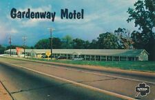 Gardenway Motel Villa Ridge MO Missouri - Free TV - pm 1966 - Roadside picture