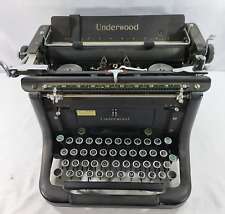 1939 Underwood Typewriter Champion Model With Black & Green Keys picture