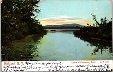 Outlet Of Cheautegay Lake Highland NY - 1906 Posted Postcard picture