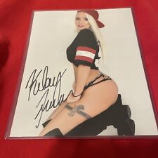 Kelsey Turner Playboy Model Autograph Picture Certified Authentic C picture
