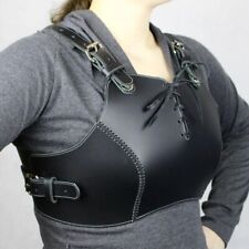 Women Genuine Breast Armour With Adjustable Straps For Viking Larp picture