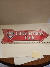 **Unique Citizens Bank PHILLIES PARK Metal Arrow Sign #New** picture