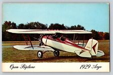 Open Biplane 1929 Argo 105-110 cruise Postcard picture