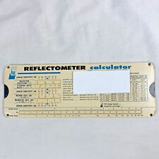 Hewlett Packard Reflectometer Mismatch Error Limits Slide Calculator Vtg 1967 picture