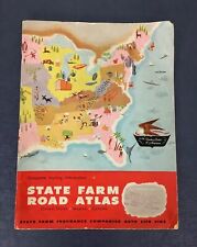 Vintage State Farm Road Atlas 1962 Rand McNally Edgar Snow Knoxville TN picture
