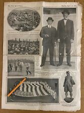 The New York Times 4pp Spread - 18th April 1915 - Jess Willard KO Jack Johnson picture