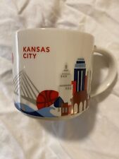 Starbucks 2014  KANSAS CITY You Are Here Collection Coffee Mug Cup  14 oz. picture