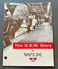 The O.E.M Story by WIX the Gold Standard in Filtration - WIX Corporation picture