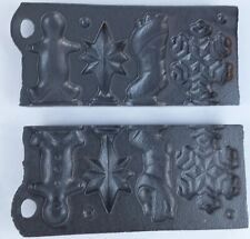 John Wright Cast Iron Christmas Candy Mold Vintage 1995 picture