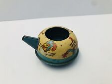 Vintage Disney Tin Toy Child’s Teapot Walt Disney Enterprises No Lid or Handle picture