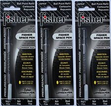 Fisher Space Pen Refills - Pack of 3 Black Fine Point Ballpoint Pen, SPR4F-3Pack picture
