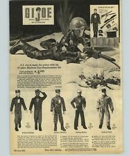 1965 PAPER AD GI Joe Toy Action Figure Machine Gun Johnny West Paratrooper picture