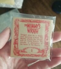1963 Topps Monster Flip Movies Flipbook #5 The Mummy's Wrath Universal Monsters picture