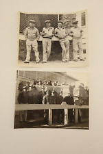 Historical Photography Men at Military Base in Hot Springs, AR c.1940s picture