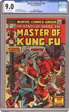Master of Kung Fu #18 CGC 9.0 1974 3941219006 picture