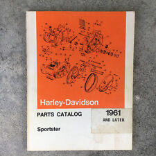 Vintage 1961 and Later Harley-Davidson Sportster Parts Catalog Book picture