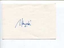 Maury Wills LA Los Angeles Dodgers 3x World Series Champ Signed Autograph picture
