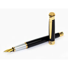 Picasso Model 903 Black Classic Style Fountain Pen Medium Nib with Ink Converter picture