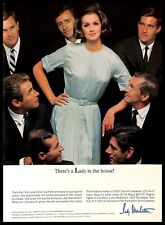 1965 Lady Manhattan Dress Vintage PRINT AD Miracron Broadcloth Fashion picture