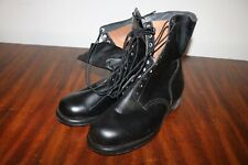 NOS Vietnam 1960s all leather USGI army military black combat boots size 14 XW picture