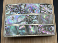 Vintage Western Mother Of Pearl Belt Buckle Mexico picture