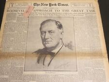 1932 NOV 13 NY TIMES SPECIAL FEATURES - ROOSEVELT'S APPROACH TO TASK - NT 7092 picture