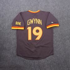 Tony Gwynn 1984 San Diego Padres Men's Cooperstown Brown Away Throwback Jersey picture