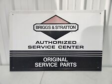 Original Briggs & Stratton Authorized Service Center Sign Farm Feed Seed picture