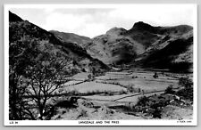 Langdale And The Pikes UK Tuck's Real Photograph RPPC Postcard G11 picture