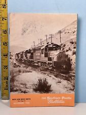 Nov. 1960 The Southern Pacific Railroad Bulletin News Low Noise Units picture