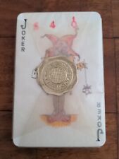 RaRe VinTagE Playing Cards HARROD'S BRITISH MANUFACTURE RaRe Joker NeW SEALED picture