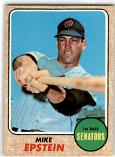 1968 Topps Baseball #358 Mike Epstein Washington Senators Vintage Original picture