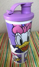 Tupperware Disney Daisy DuckTumbler 16oz Tumbler Air tight Seal Lilac New  picture