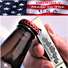 NEW STAINLESS BOTTLE OPENER Hawaiian Edition Heavy Duty Beer keychain Bar Tool picture