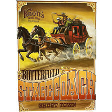 Knotts Berry Farm Nostalgic Poster BUTTERFIELD STAGECOACH rolled sealed 22 by 28 picture