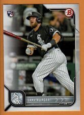 JAKE BURGER(CHICAGO WHITE SOX)2022 BOWMAN ROOKIE BASEBALL CARD picture