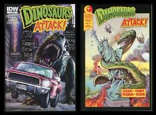Dinosaurs Attack 1 Variant Comic Lot IDW Eclipse GN Jurassic Park Lost World art picture