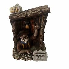 VINTAGE 1979 CYRUS NOBLE MINE WHISKEY DECANTER-GOLD MINER-HAAS BROTHERS picture