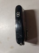 Vintage Victorinox Champ Swiss Army Knife Black picture