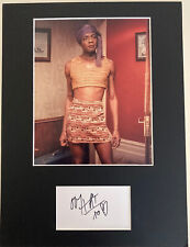 Omari Douglas   **HAND SIGNED**  16x12 mounted display  ~  AUTOGRAPH ~ Its A Sin picture