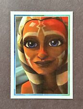 2008 Topps Merlin Star Wars AHSOKA TANO Sticker #40 Rookie RC Clone Wars picture