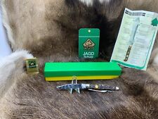 1974 Puma 675 Stockman Knife With Bone Handles - Mint In Factory Puma G/Y Box picture