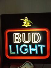 Bud Light Lighted Beer Sign picture