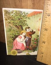 Merrick Thread Co.  trade Card Beautifully Illustrated picture