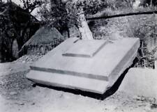 The altar of the stele of Enda Jesus Axum Ethiopia 1937 Old Photo picture