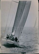 1967 Intrepid Beats Constellation Americas Cup Trial Newport Ri Sports 7X9 Photo picture