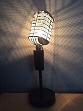 Vintage microphone lamp picture
