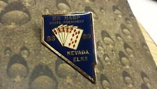 Ed Harp Nevada State President BPOE Elks Lodge pin badge 1988 1989 picture