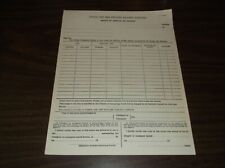 RARE 1950 L&NE LEHIGH AND NEW ENGLAND FREIGHT ARRIVAL FORM picture